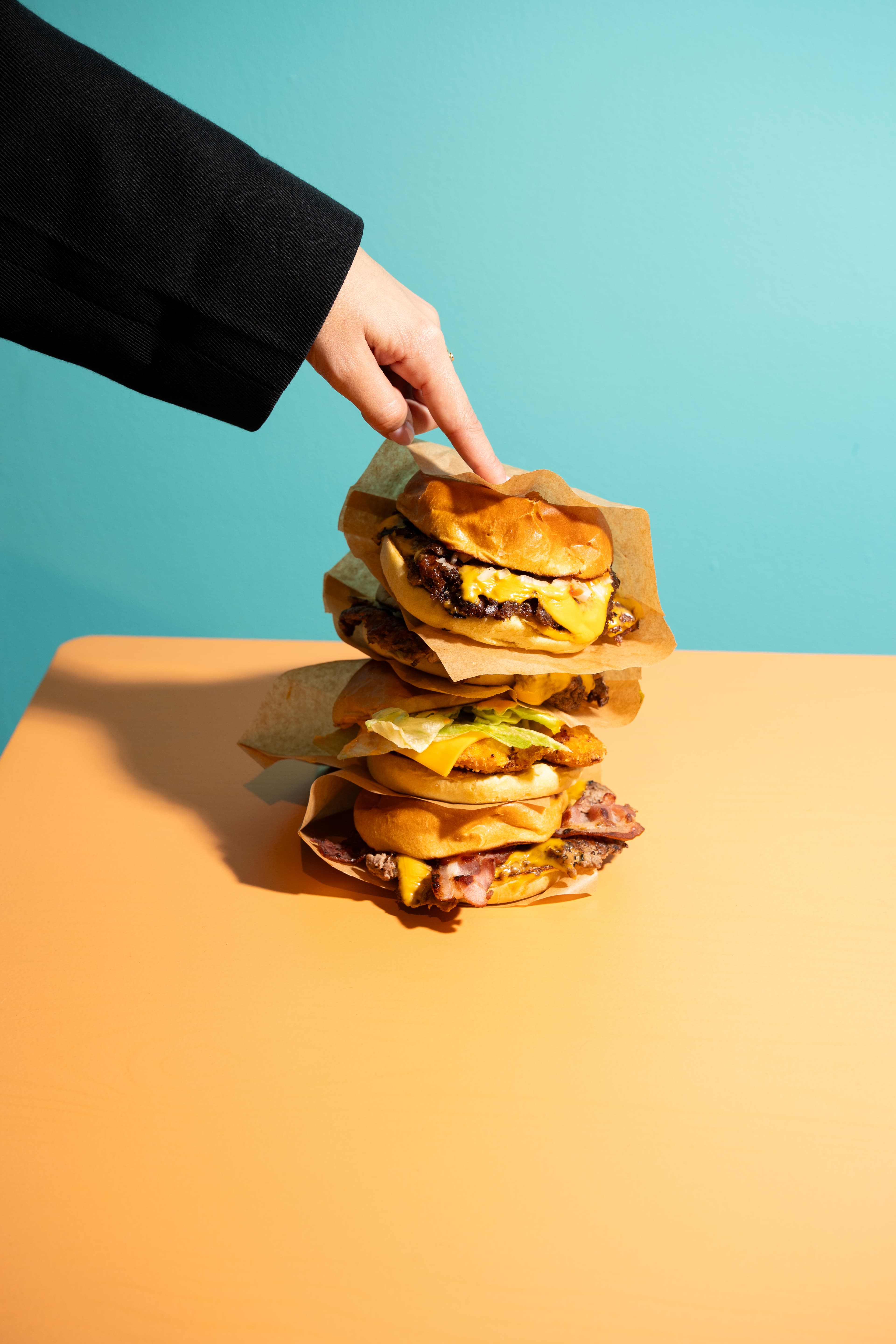 Trilogie smash burgers Bacon Avocado Original - Basta Basta Corse